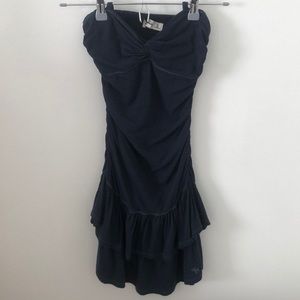 Cocktail Ruffled Halter Dress